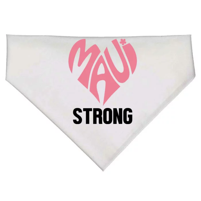 Maui Strong Hawaii Relief USA-Made Doggie Bandana