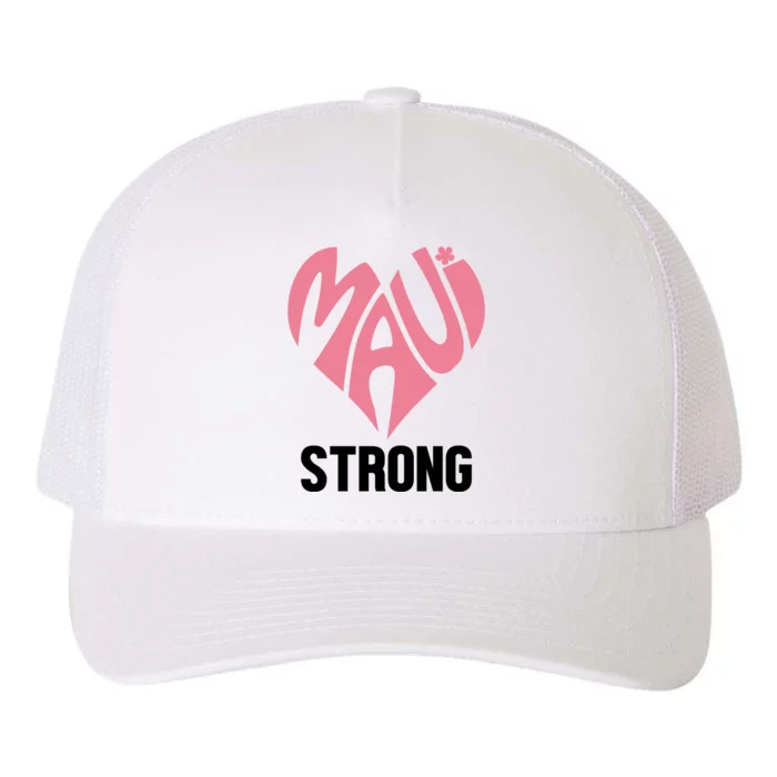 Maui Strong Hawaii Relief Yupoong Adult 5-Panel Trucker Hat