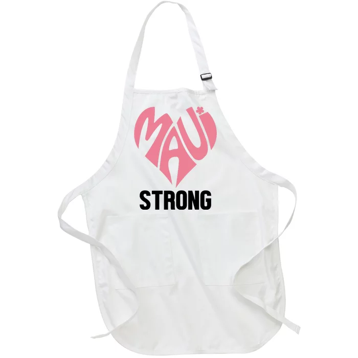 Maui Strong Hawaii Relief Full-Length Apron With Pocket