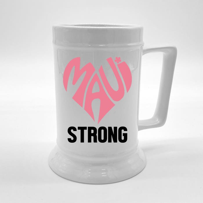 Maui Strong Hawaii Relief Front & Back Beer Stein