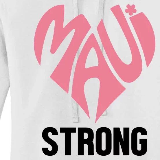 Maui Strong Hawaii Relief Women's Pullover Hoodie