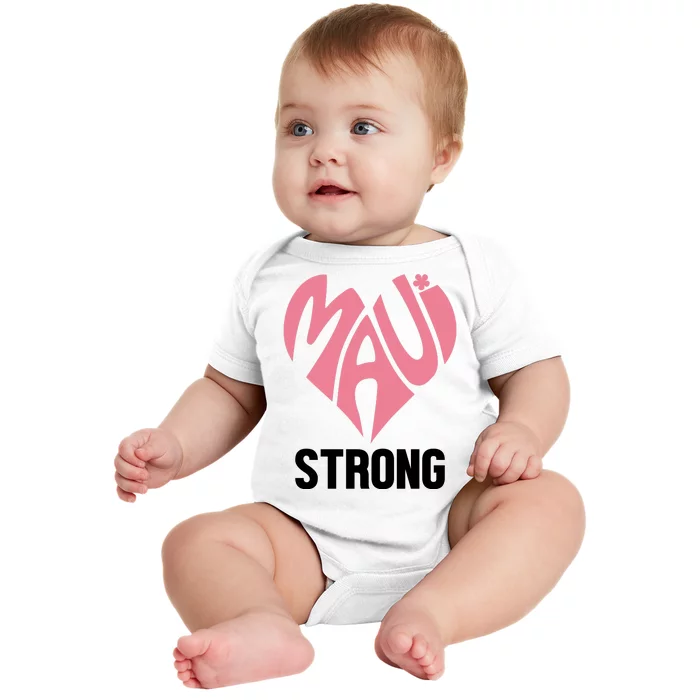 Maui Strong Hawaii Relief Baby Bodysuit