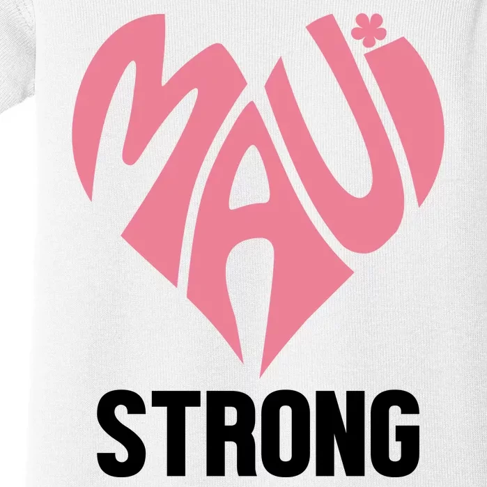 Maui Strong Hawaii Relief Baby Bodysuit