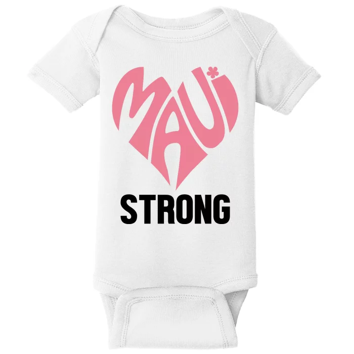 Maui Strong Hawaii Relief Baby Bodysuit