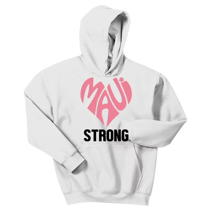 Maui Strong Hawaii Relief Kids Hoodie