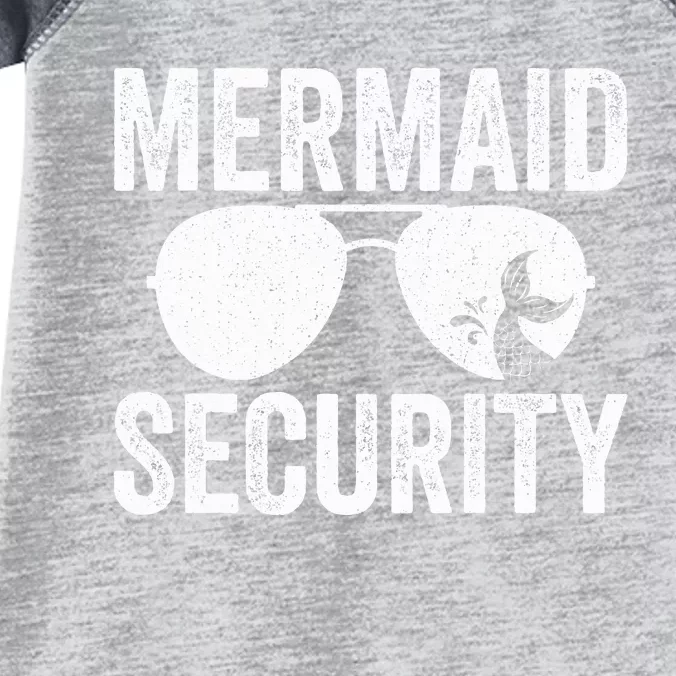 Mermaid Security Halloween Costume Infant Baby Jersey Bodysuit