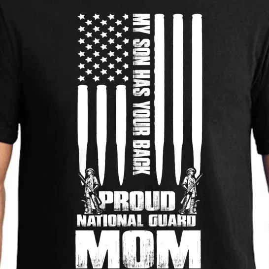 My Son Has Your Back Proud National Guard Mom Army Mom Gift Pajama Set