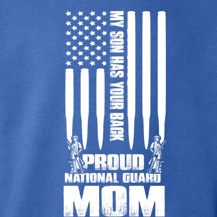 My Son Has Your Back Proud National Guard Mom Army Mom Gift Toddler Hoodie