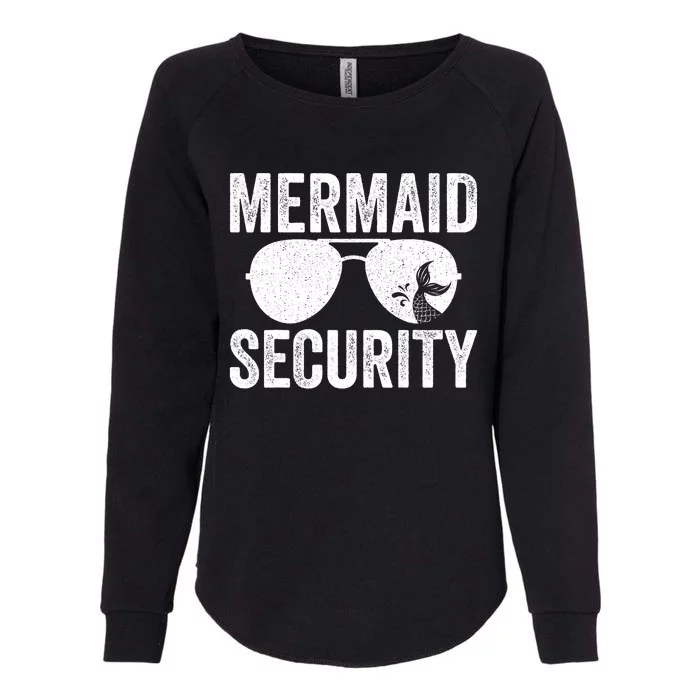 Mermaid Security Halloween Costume Womens California Wash Sweatshirt