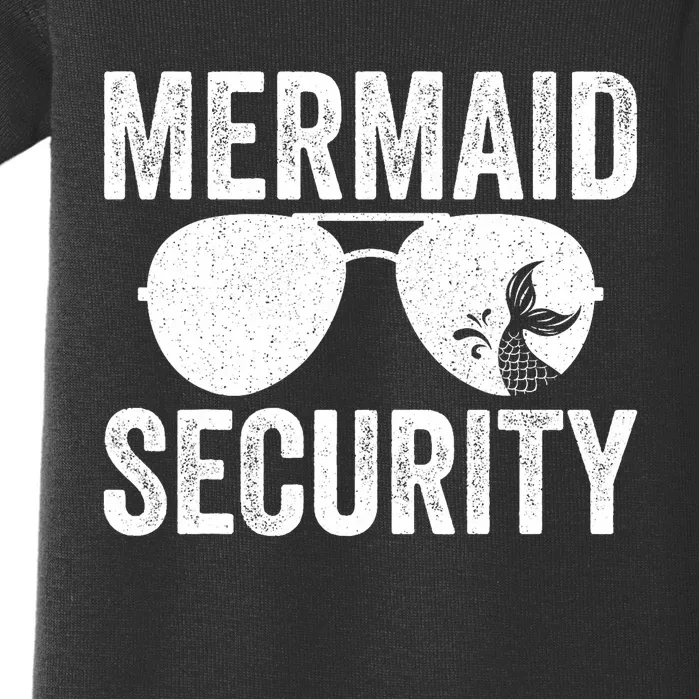 Mermaid Security Halloween Costume Baby Bodysuit