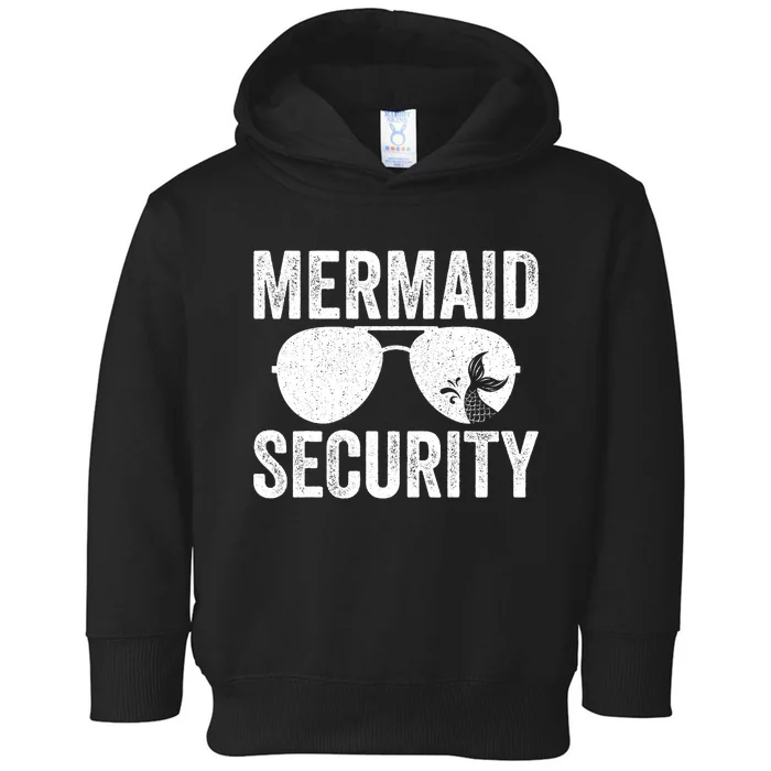 Mermaid Security Halloween Costume Toddler Hoodie