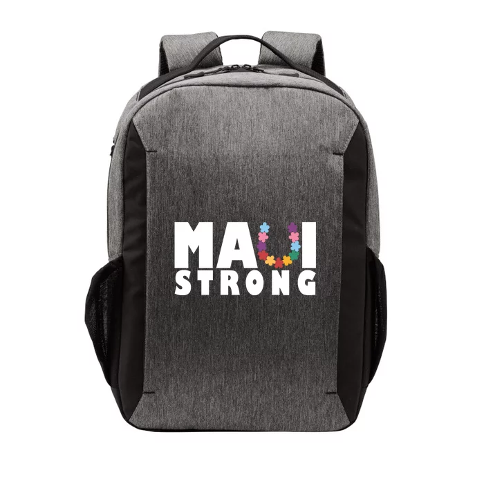 Maui Strong Hawaii Relief Awareness Vector Backpack