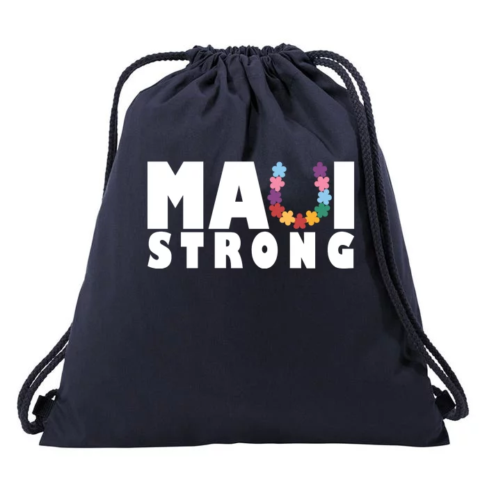 Maui Strong Hawaii Relief Awareness Drawstring Bag