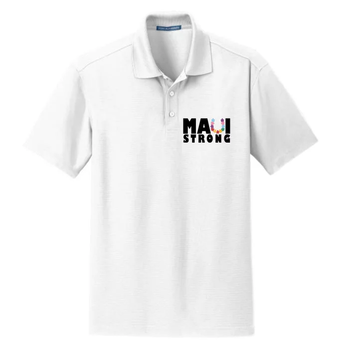 Maui Strong Hawaii Relief Awareness Dry Zone Grid Performance Polo