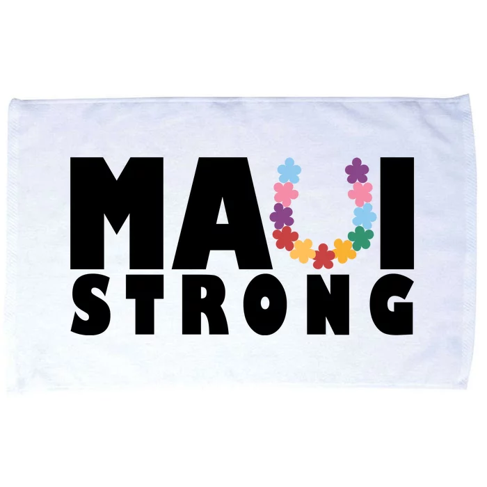 Maui Strong Hawaii Relief Awareness Microfiber Hand Towel