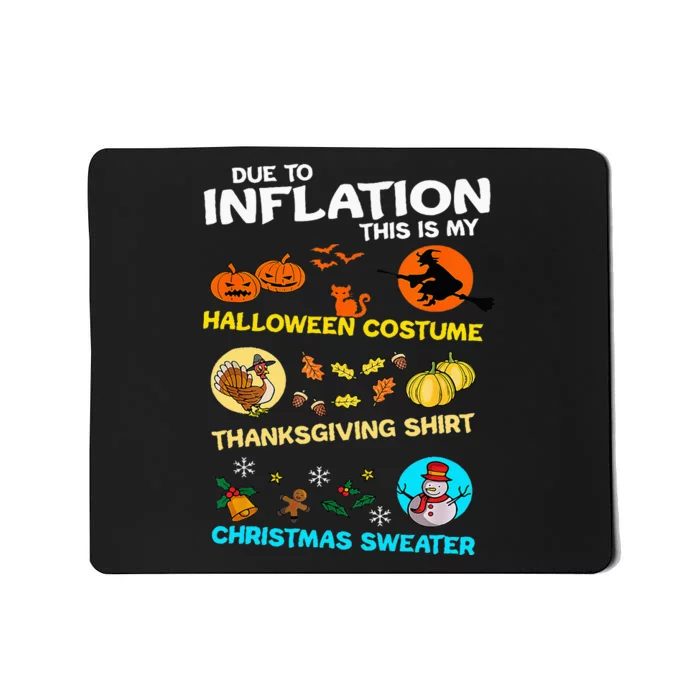 My Spooky Halloween Thanksgiving Ugly Christmas Costume Mousepad