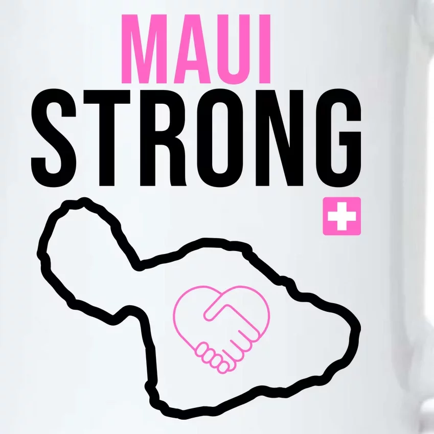 Maui Strong Hawaii Wildfire Relief Black Color Changing Mug