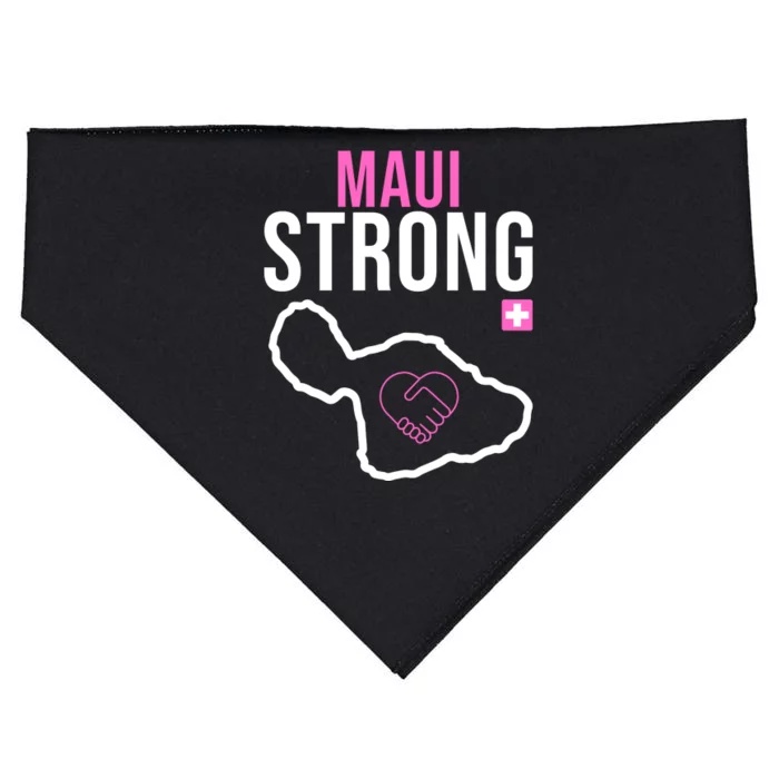 Maui Strong Hawaii Wildfire Relief USA-Made Doggie Bandana