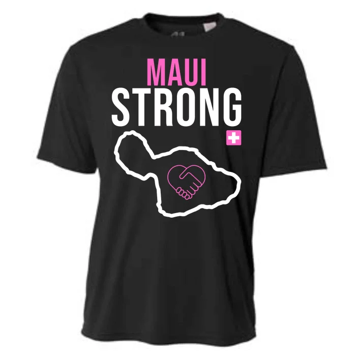 Maui Strong Hawaii Wildfire Relief Cooling Performance Crew T-Shirt