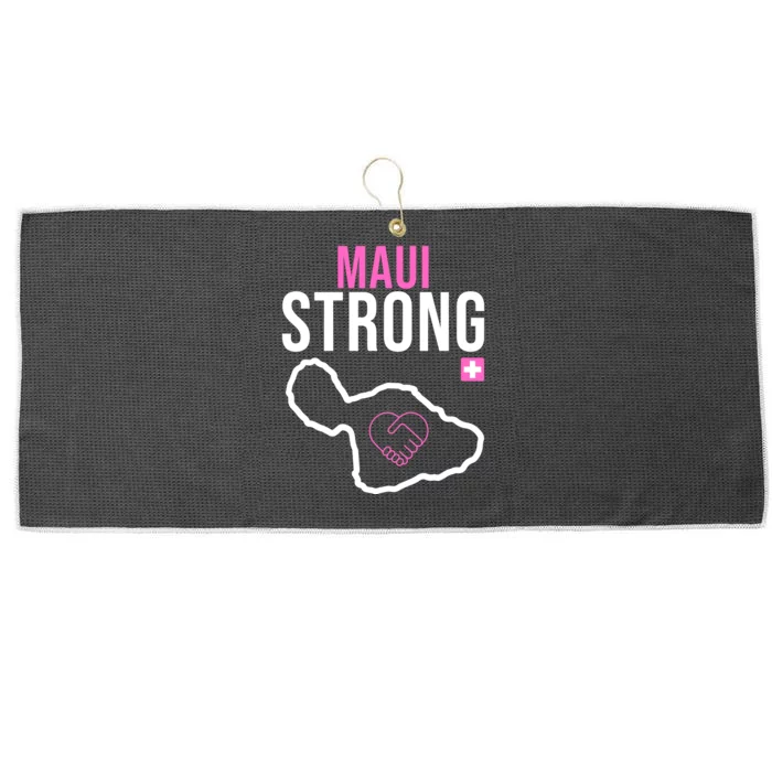 Maui Strong Hawaii Wildfire Relief Large Microfiber Waffle Golf Towel