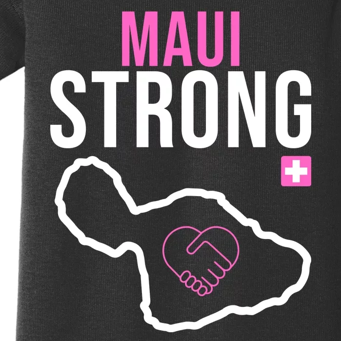 Maui Strong Hawaii Wildfire Relief Baby Bodysuit