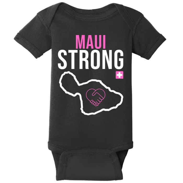 Maui Strong Hawaii Wildfire Relief Baby Bodysuit