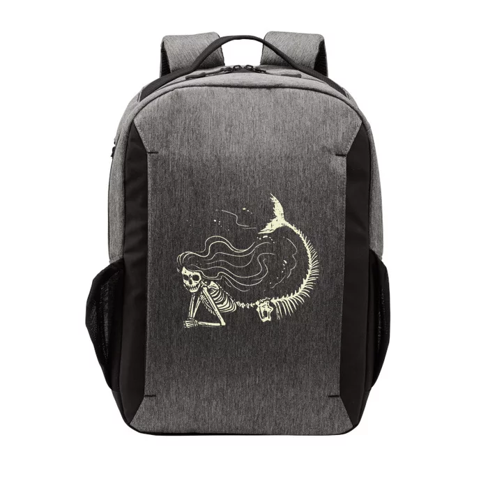 Mermaid Skeleton Halloween Costume Vector Backpack