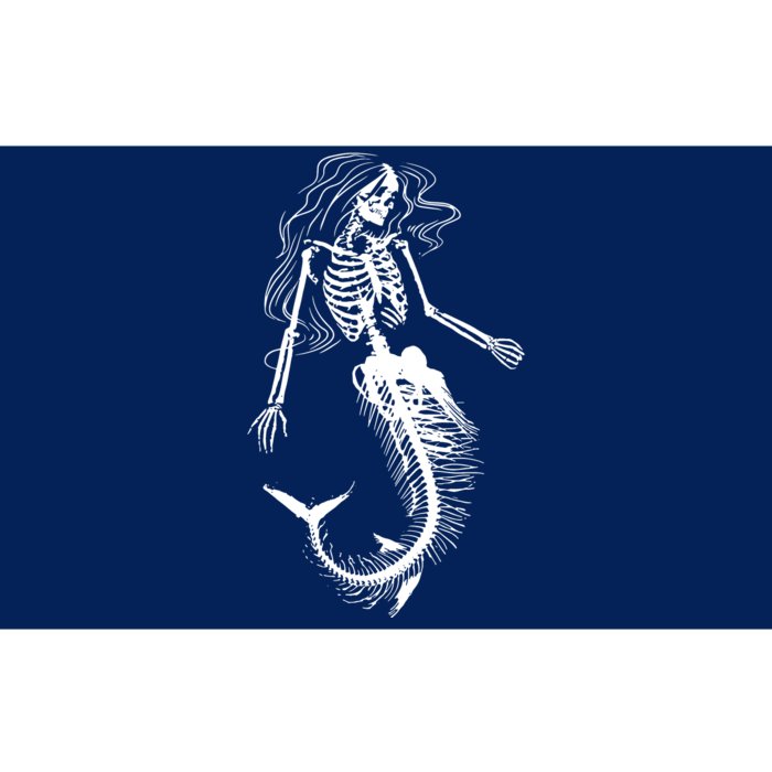 Mermaid Skeleton Halloween Costume Women Girls Bumper Sticker