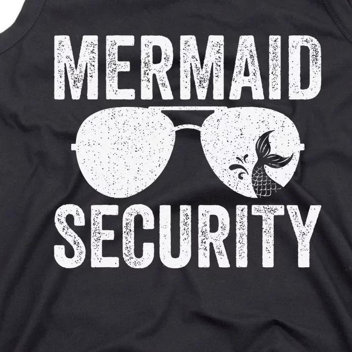 Mermaid Security Halloween Costume Gift Tank Top