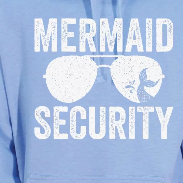 Mermaid Security Halloween Costume Gift Unisex Surf Hoodie