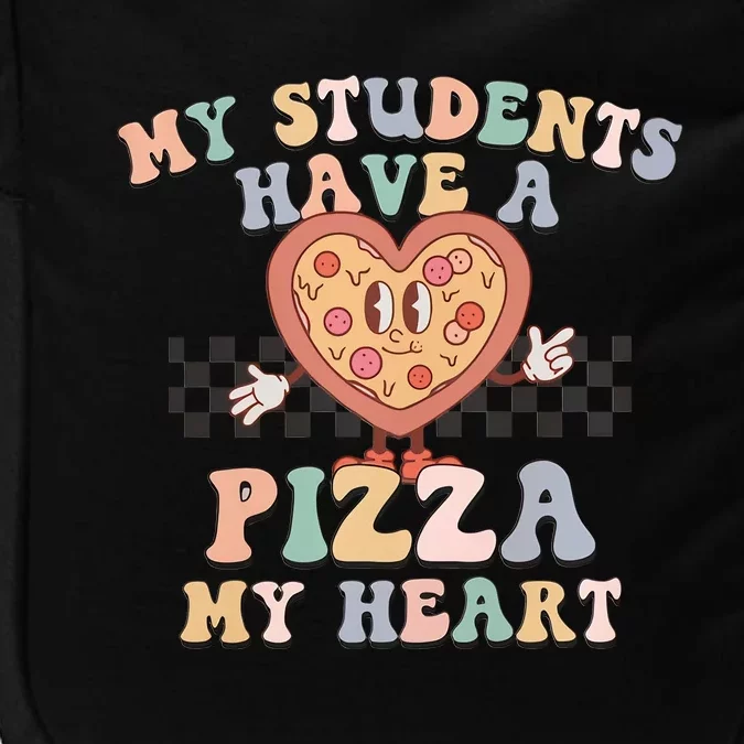 My Students Have A Pizza My Heart Teaching Assistant Heart Valentine's Day Impact Tech Backpack