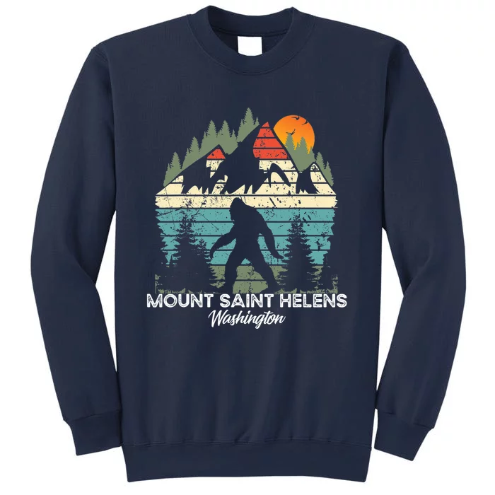 Mount Saint Helens Washington National Park Retro 80's Sweatshirt