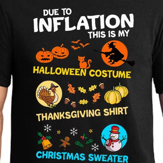 My Spooky Halloween Thanksgiving Ugly Christmas Costume Pajama Set