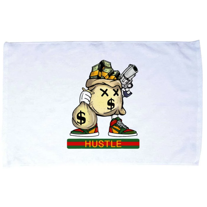 Money Stacks Hustle Wall Street Hip Hop Rap Lover Microfiber Hand Towel