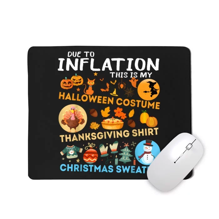 My Spooky Halloween Thanksgiving Ugly Christmas Costume Mousepad