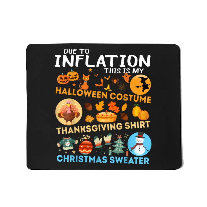 My Spooky Halloween Thanksgiving Ugly Christmas Costume Mousepad