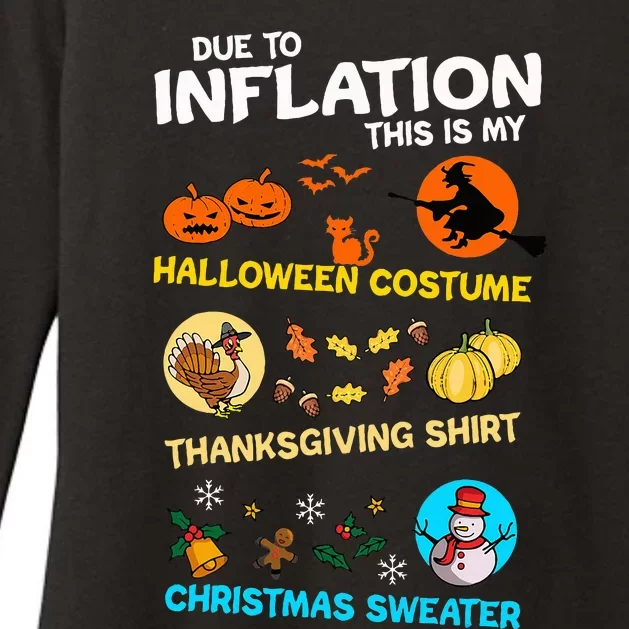 My Spooky Halloween Thanksgiving Ugly Christmas Costume Womens CVC Long Sleeve Shirt