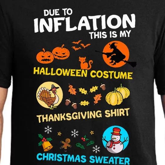 My Spooky Halloween Thanksgiving Ugly Christmas Costume Pajama Set