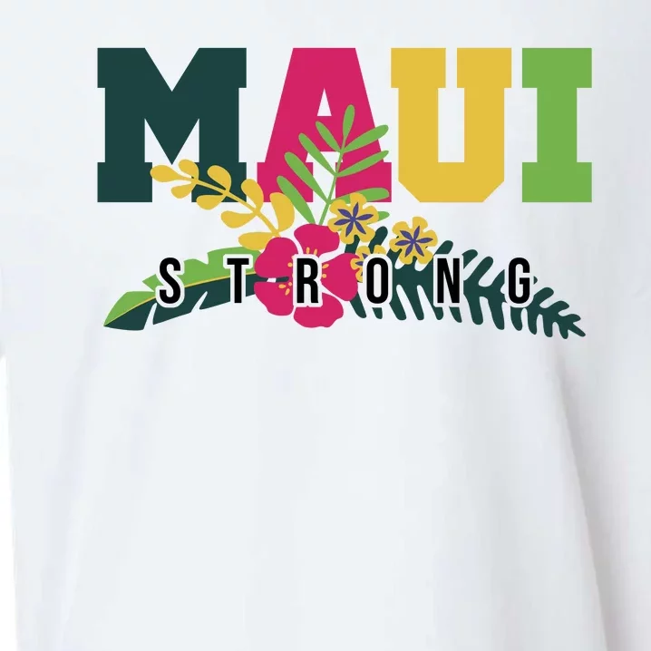 Maui Strong Hawaii Wildfire Relief Sueded Cloud Jersey T-Shirt