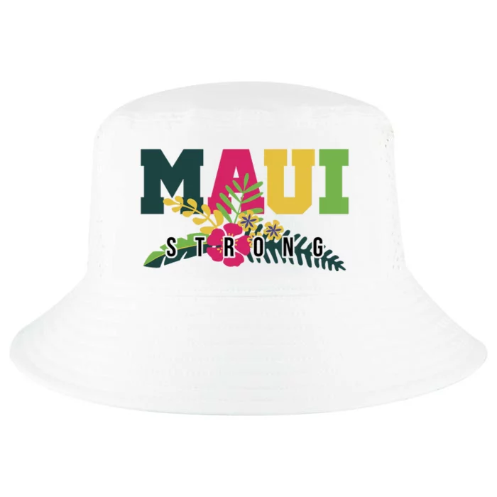 Maui Strong Hawaii Wildfire Relief Cool Comfort Performance Bucket Hat