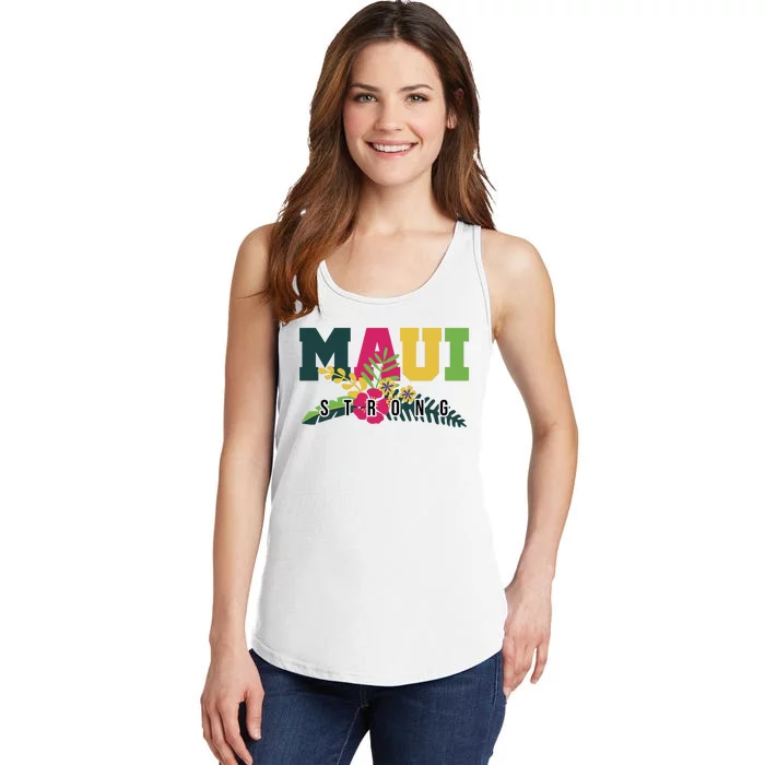 Maui Strong Hawaii Wildfire Relief Ladies Essential Tank