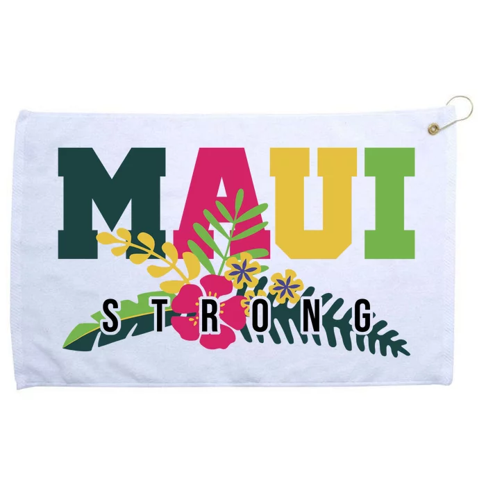 Maui Strong Hawaii Wildfire Relief Grommeted Golf Towel