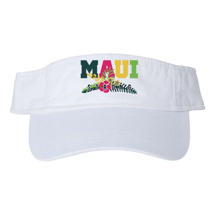 Maui Strong Hawaii Wildfire Relief Valucap Bio-Washed Visor