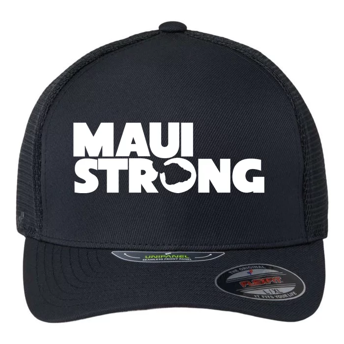 Maui Strong Hawaii Wildfire Flexfit Unipanel Trucker Cap