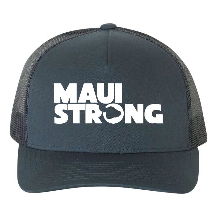 Maui Strong Hawaii Wildfire Yupoong Adult 5-Panel Trucker Hat