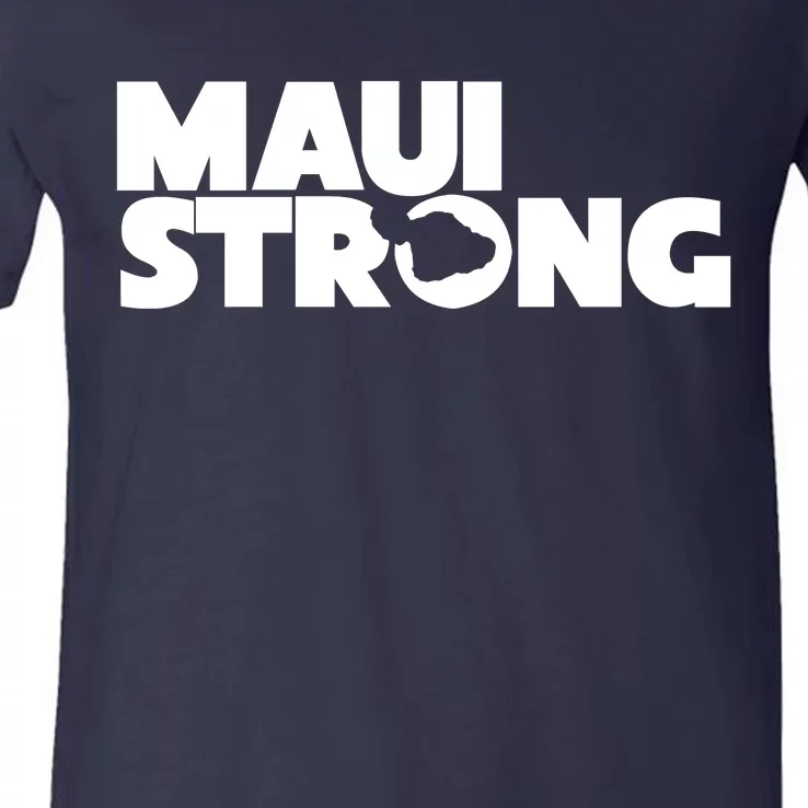 Maui Strong Hawaii Wildfire V-Neck T-Shirt