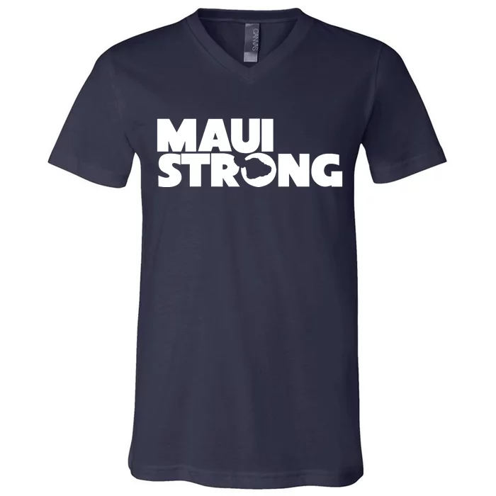 Maui Strong Hawaii Wildfire V-Neck T-Shirt