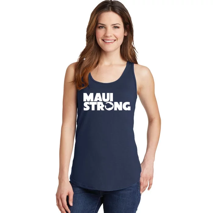 Maui Strong Hawaii Wildfire Ladies Essential Tank