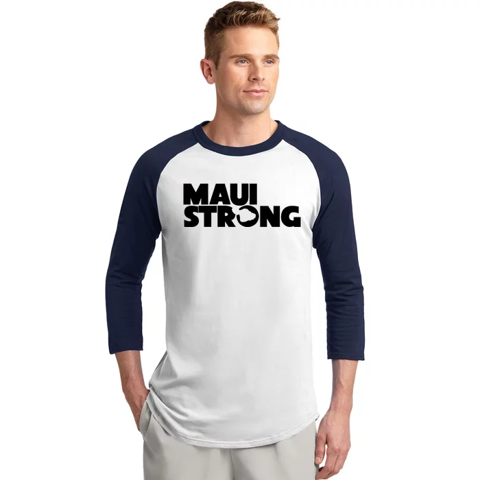 Maui Strong Hawaii Wildfire Baseball Sleeve Shirt