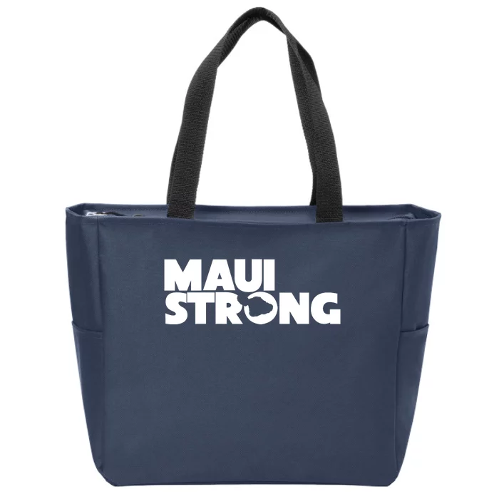 Maui Strong Hawaii Wildfire Zip Tote Bag